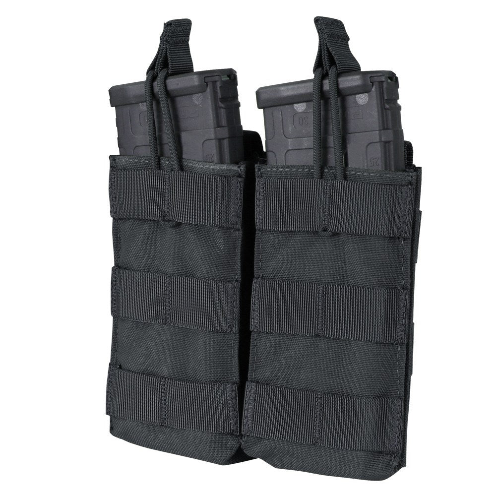 Porta cargadores MOLLE doble para 2xM4/M16 verde abierto