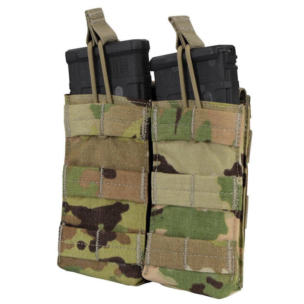 Funda MOLLE doble abierta para 2 cargadores M4