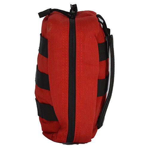 Funda MOLLE roja para botiquín, bolsa táctica para material de primeros auxilios