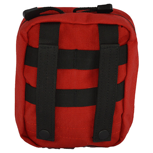 Funda MOLLE roja para botiquín, bolsa táctica para material de primeros auxilios
