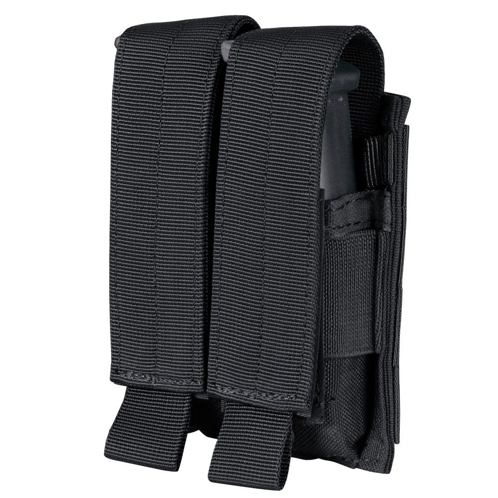 Funda MOLLE doble para cargador M9 verde en Cordura 1000D con cierre velcro