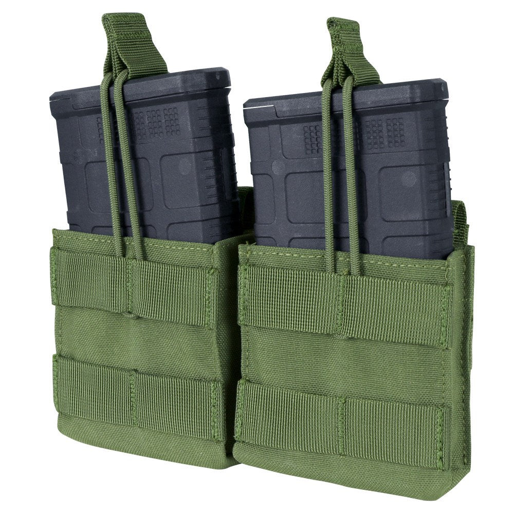 Bolsa MOLLE abierta para 2 cargadores M14 verde