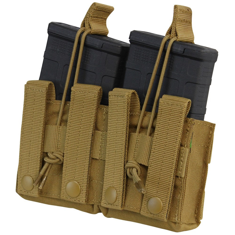 Bolsa MOLLE abierta para 2 cargadores M14 verde