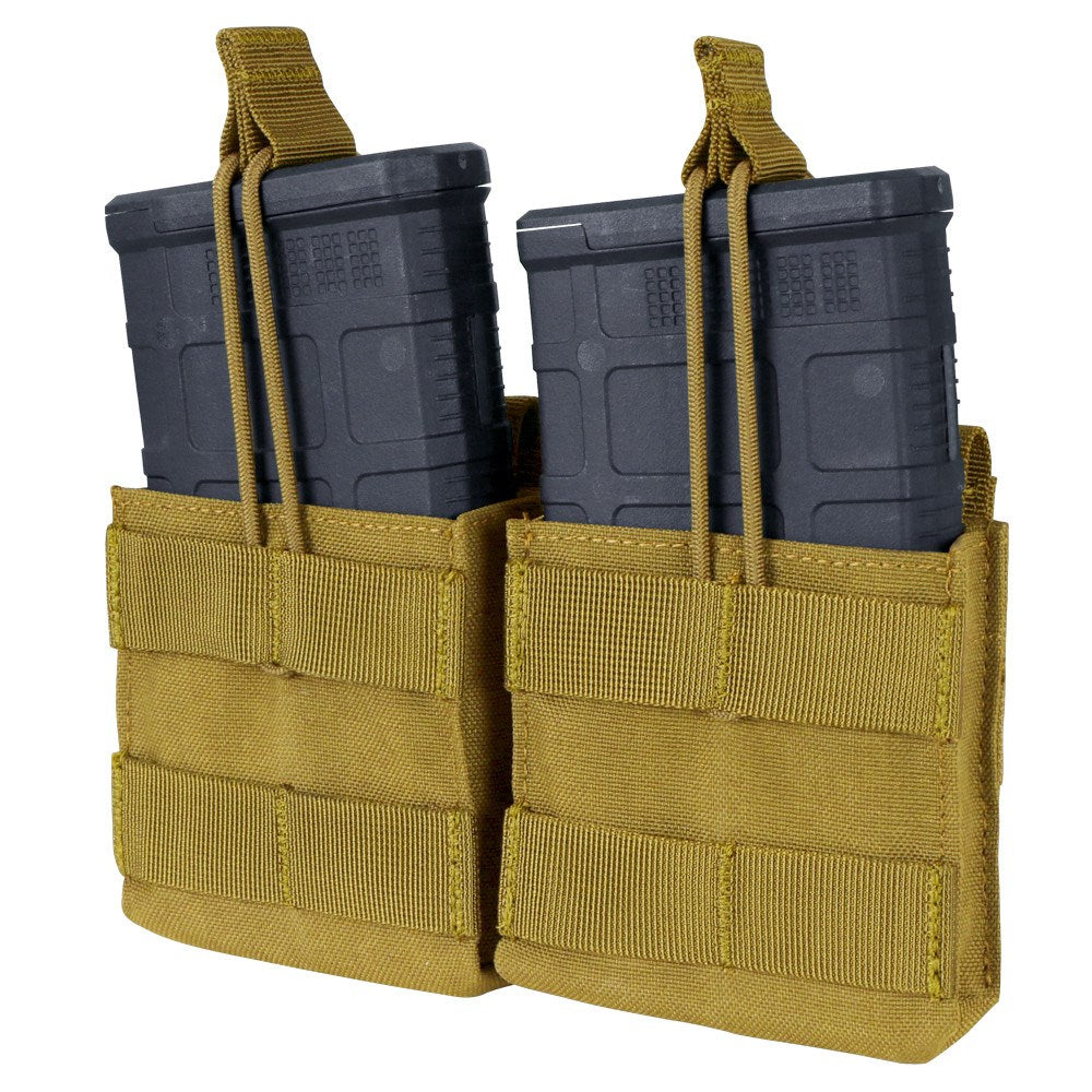 Bolsa MOLLE abierta para 2 cargadores M14 verde
