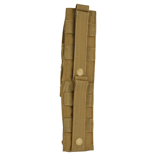 Bolsa MOLLE para cargador P90 negra en Cordura 1000D con cierre Velcro
