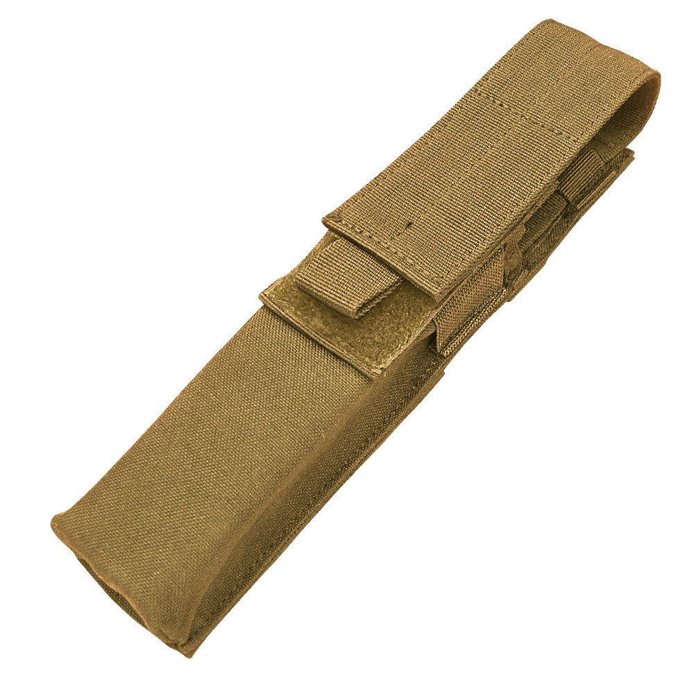 Bolsa MOLLE para cargador P90 negra en Cordura 1000D con cierre Velcro