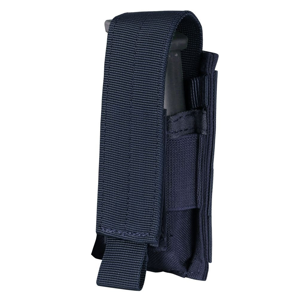 Funda MOLLE para cargador M9 negra en Cordura 1000D con cierre Velcro y anclaje MOLLE