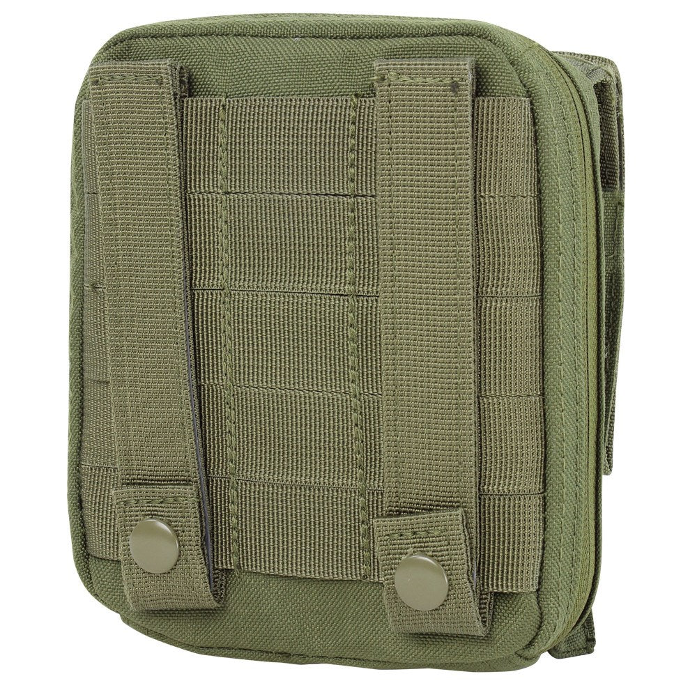 Porta Mapas MOLLE verde, funda administrativa para mapas y documentos