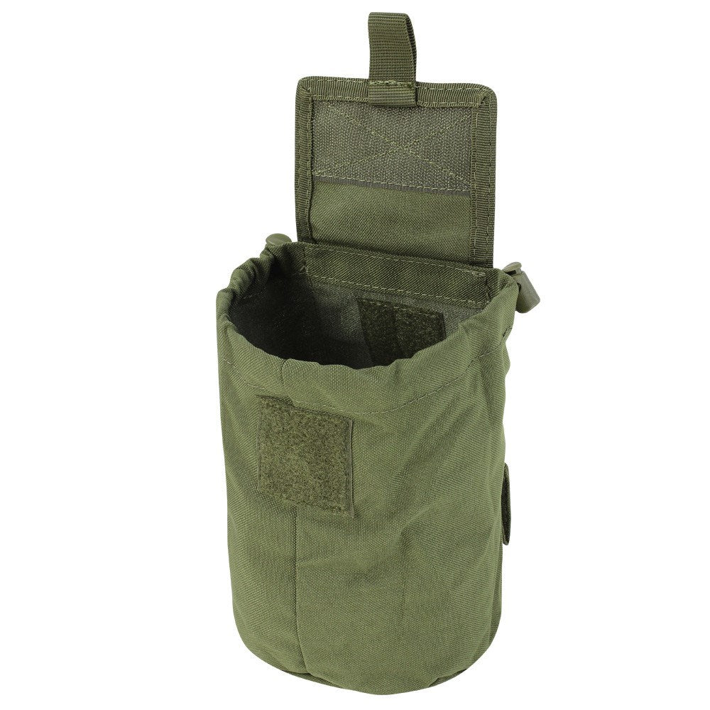 Funda MOLLE COMPACT verde para cargadores vacíos de Condor, bolsa plegable para recolección rápida