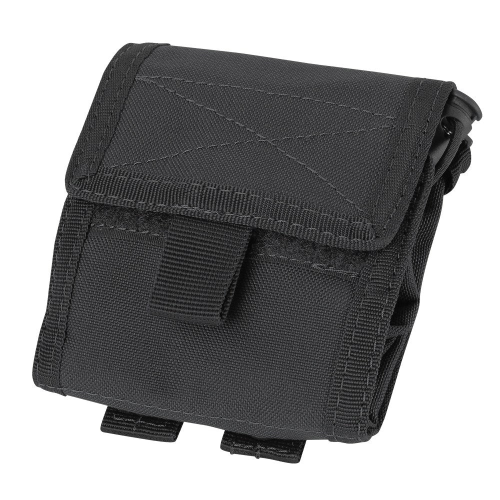 Funda MOLLE para cargadores COMPACT en color verde, vista frontal