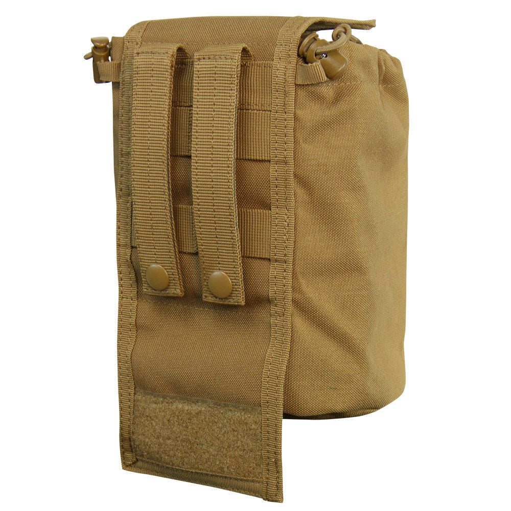 Funda MOLLE para cargadores COMPACT en color verde, vista frontal