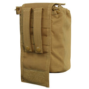 Funda MOLLE para cargadores COMPACT en color verde, vista frontal