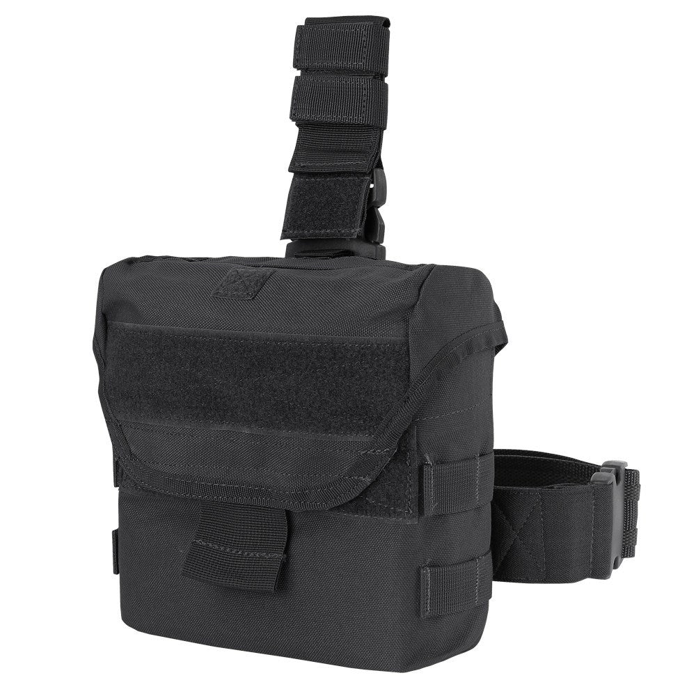 Funda muslera DUMP universal verde con filas PALS para accesorios