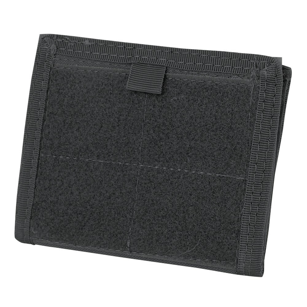 Funda MOLLE para documentos verde, con bandas para MOLLE y dos ventanas transparentes 11 x 8,5 cm