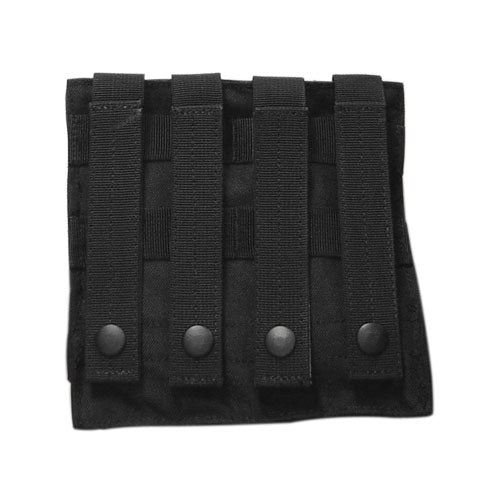 Bolsa MOLLE doble para cargadores M4 en verde con cierre de velcro