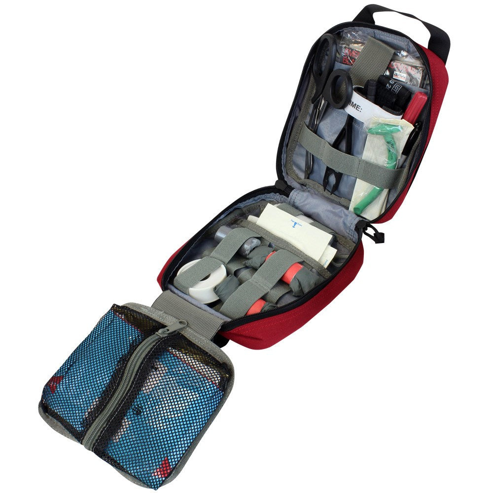 Funda MOLLE EMT verde Condor Rip-Away con diseño tri-fold y bolsillos interiores