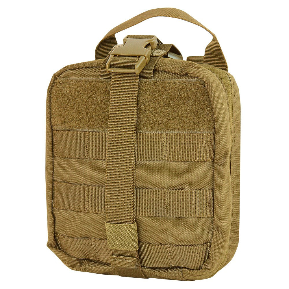 Funda MOLLE EMT verde Condor Rip-Away con diseño tri-fold y bolsillos interiores