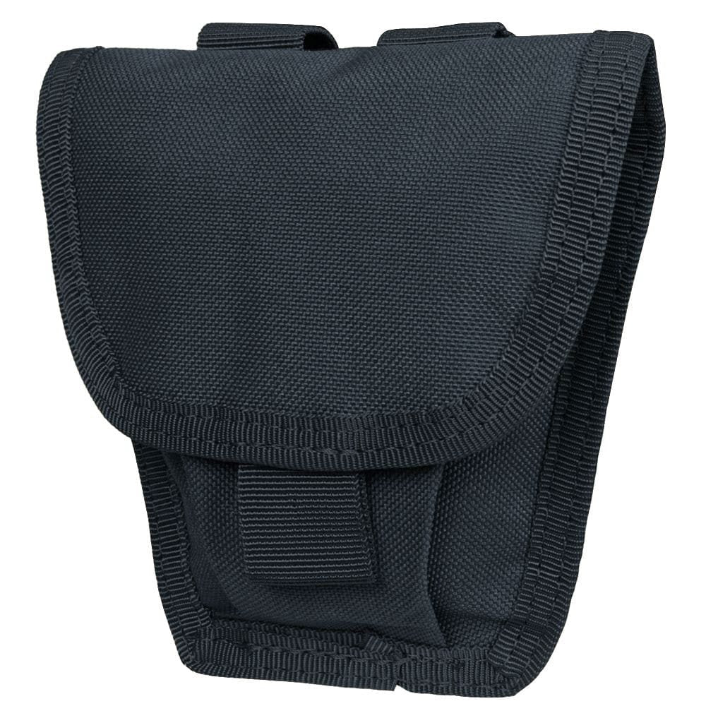 Funda MOLLE para esposas verde con solapa de cierre velcro y posibilidad de fijación MOLLE