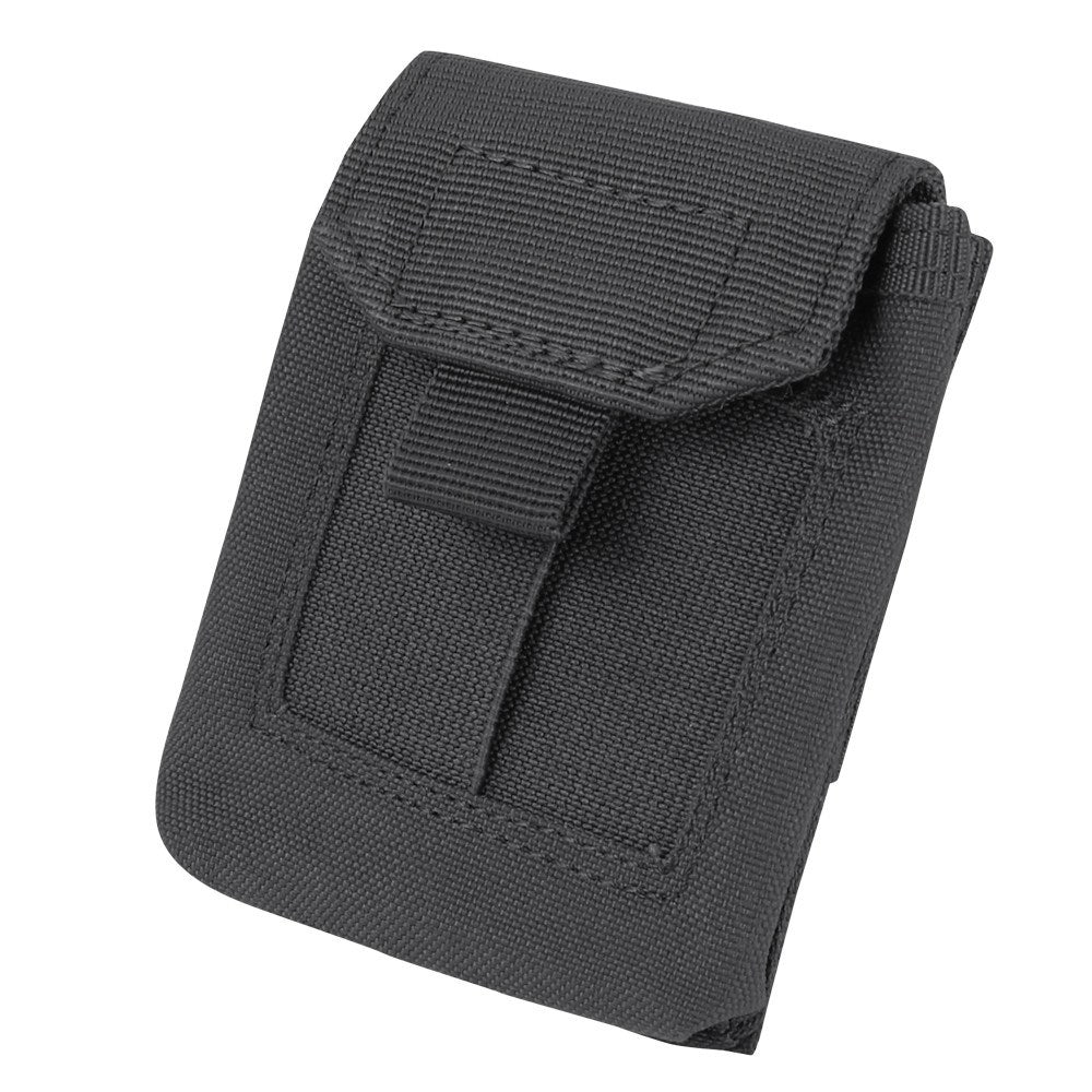 Funda MOLLE EMT para guantes verde, cierre velcro, solapas elásticas, compatible con sistema MOLLE o cinturón, capacidad 3-4 pares