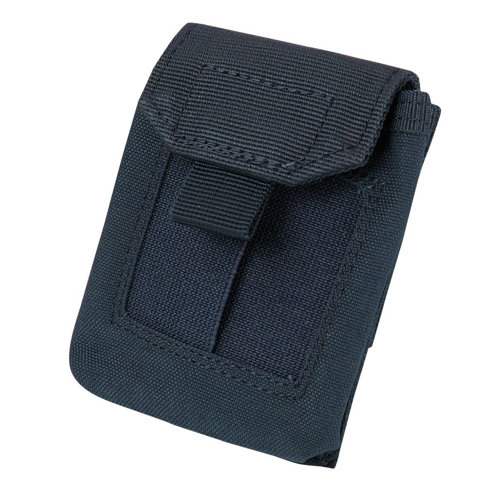 Funda MOLLE EMT para guantes verde, cierre velcro, solapas elásticas, compatible con sistema MOLLE o cinturón, capacidad 3-4 pares