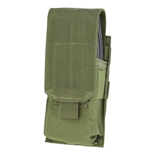 Bolsa MOLLE para 2 cargadores M4 verde