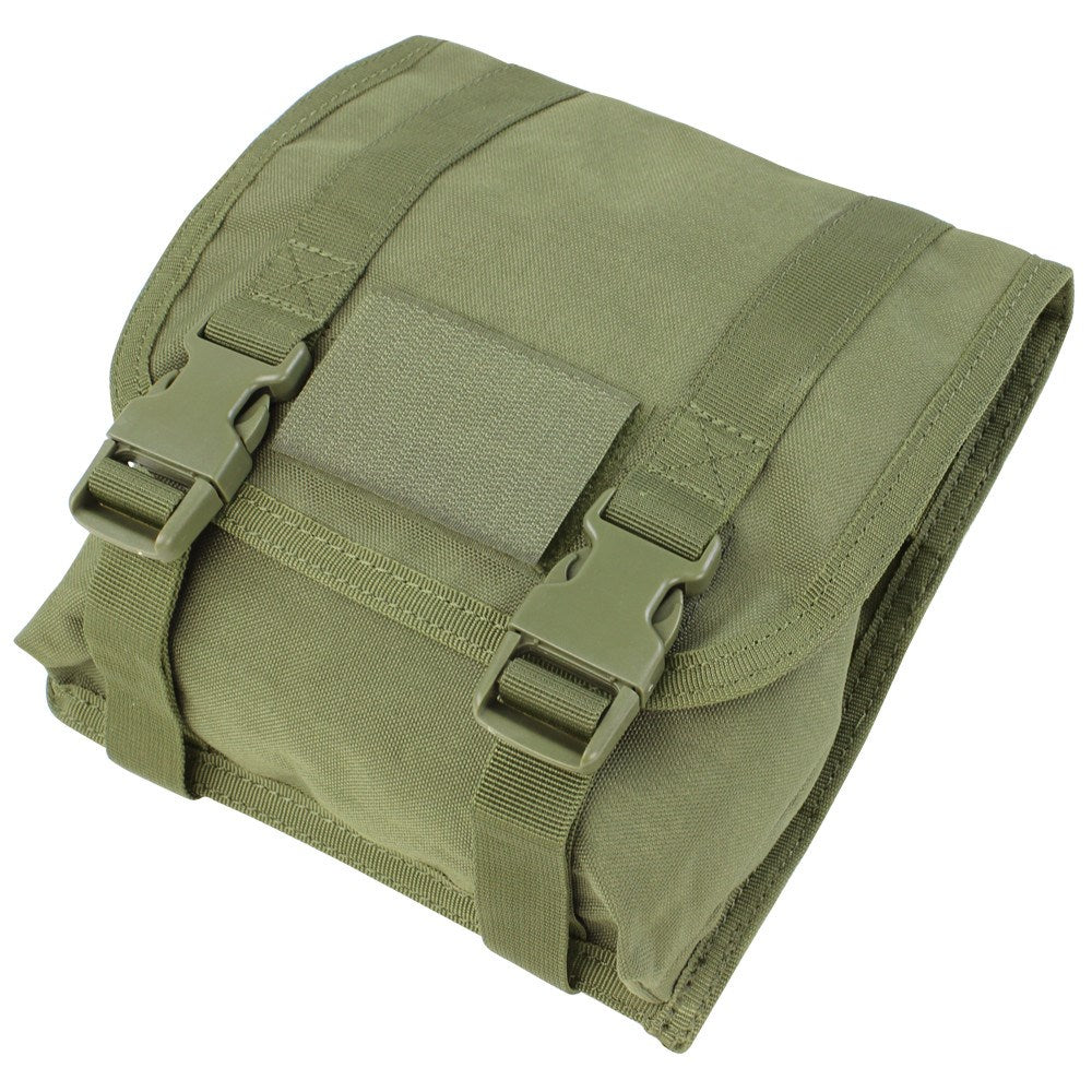 Funda MOLLE universal grande verde, apta para hasta 6 cargadores M4