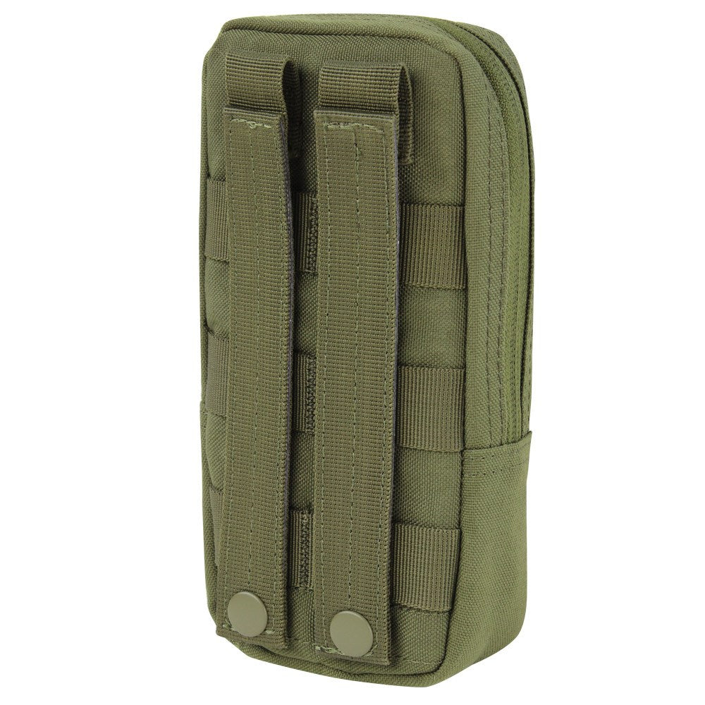 Funda MOLLE para GPS/PSP en color verde con cierre de cremallera y panel VELCRO
