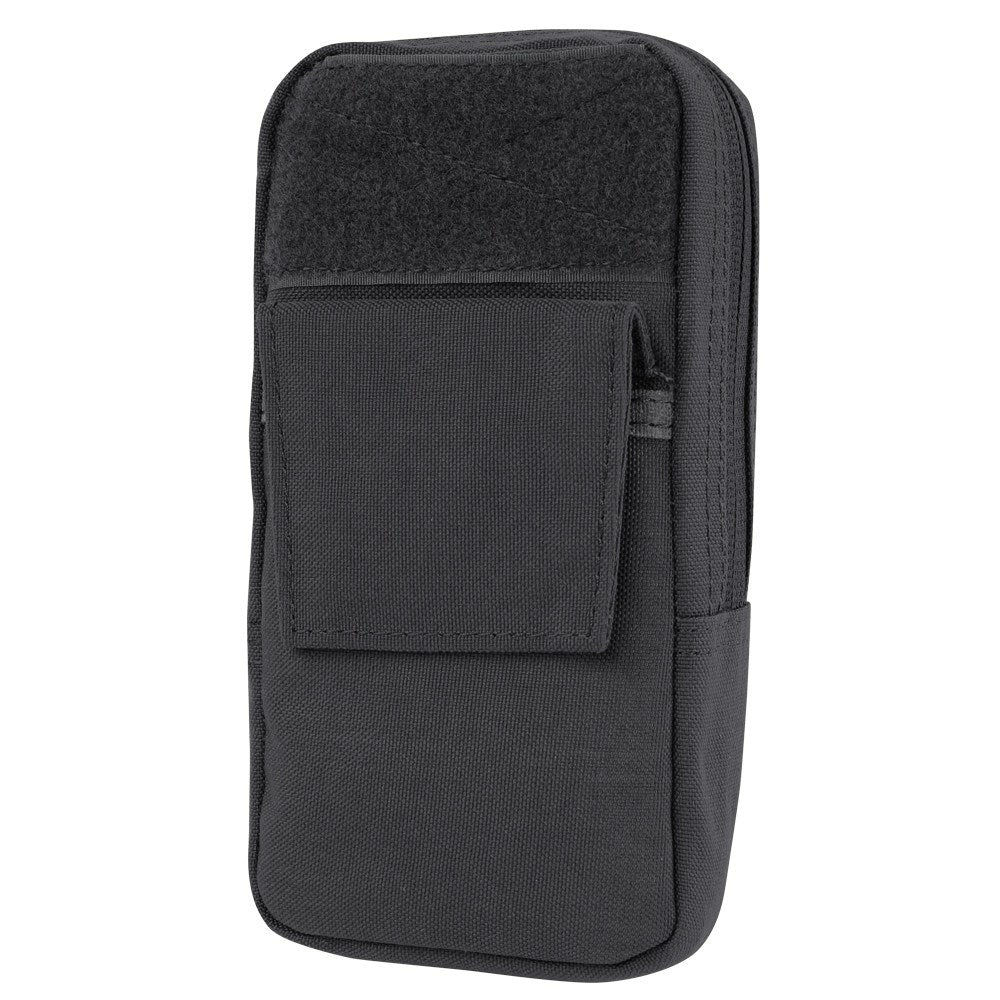 Funda MOLLE para GPS/PSP verde con bolsillo frontal y panel VELCRO, 20 x 9 x 3 cm