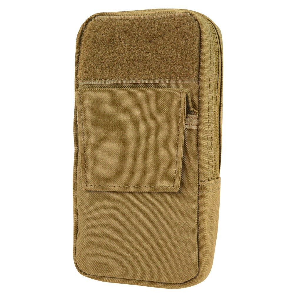 Funda MOLLE para GPS/PSP en color verde con cierre de cremallera y panel VELCRO