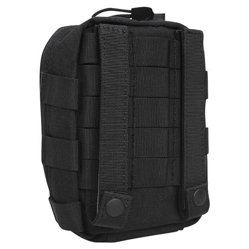 Funda MOLLE Side Kick verde para material sanitario con cremallera doble y bolsillo exterior