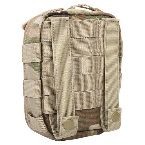 Funda MOLLE SIDE KICK para primeros auxilios con bolsillo exterior y cierre de doble cremallera