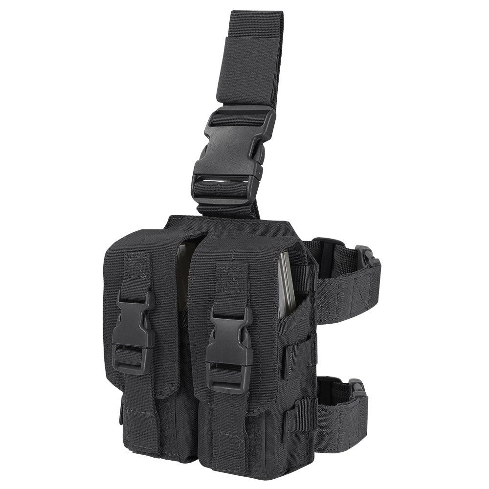 Imagen de la funda para cargadores 2xM4 Drop Leg verde