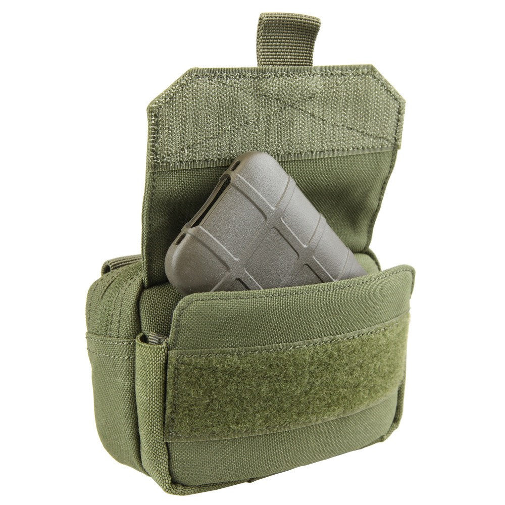 Funda DIGI universal verde para electrónica pequeña (teléfono, MP3, GPS)