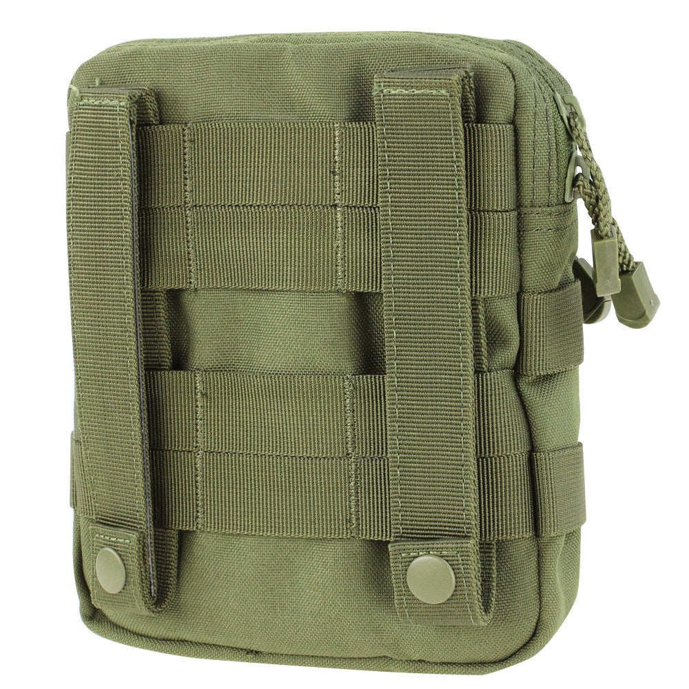 Funda MOLLE universal verde, vista del producto