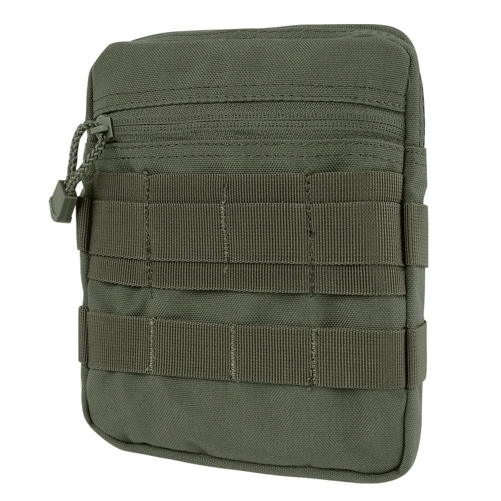 Funda MOLLE universal verde, vista del producto