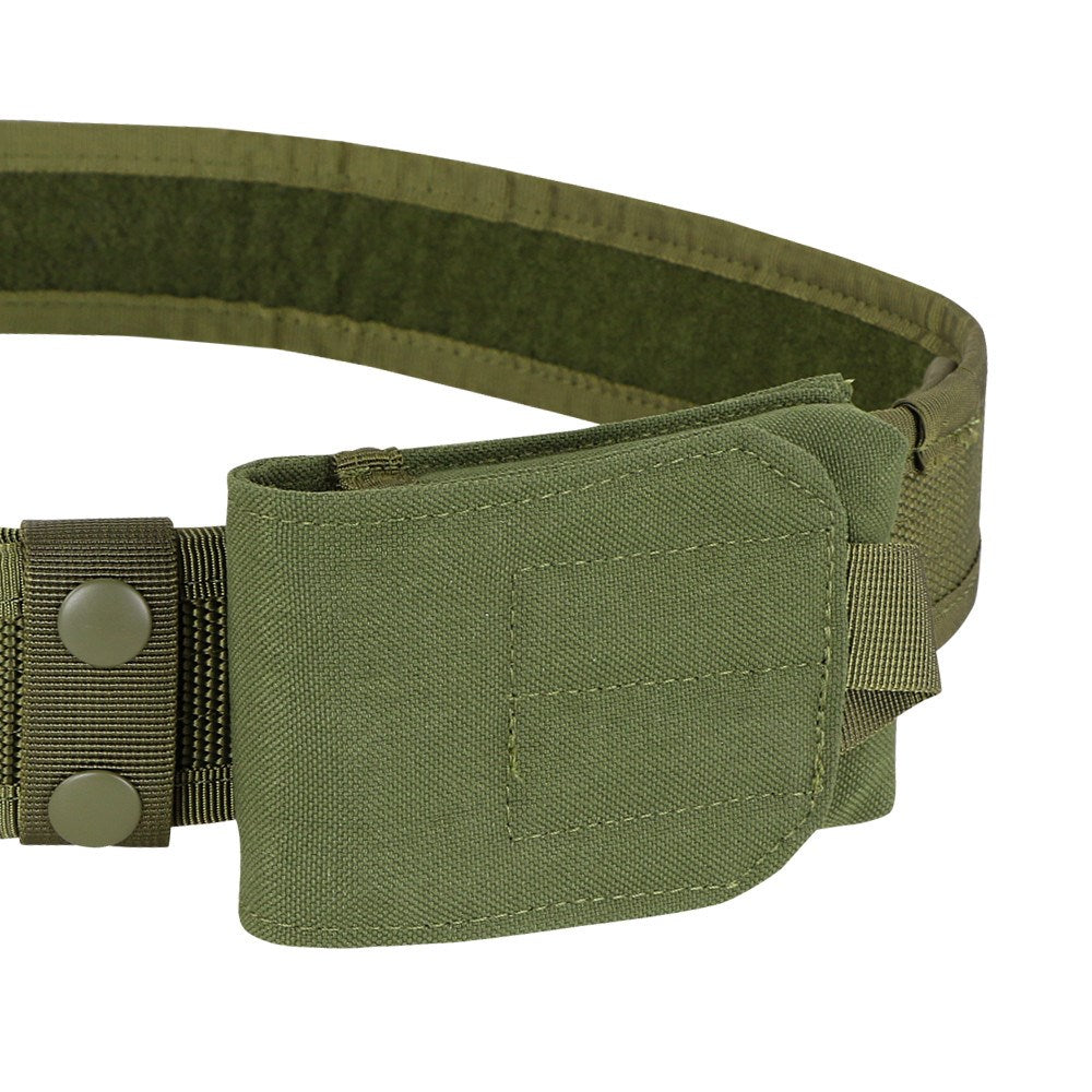 Funda universal verde para móvil con cierre de velcro, compatible con sistema MOLLE
