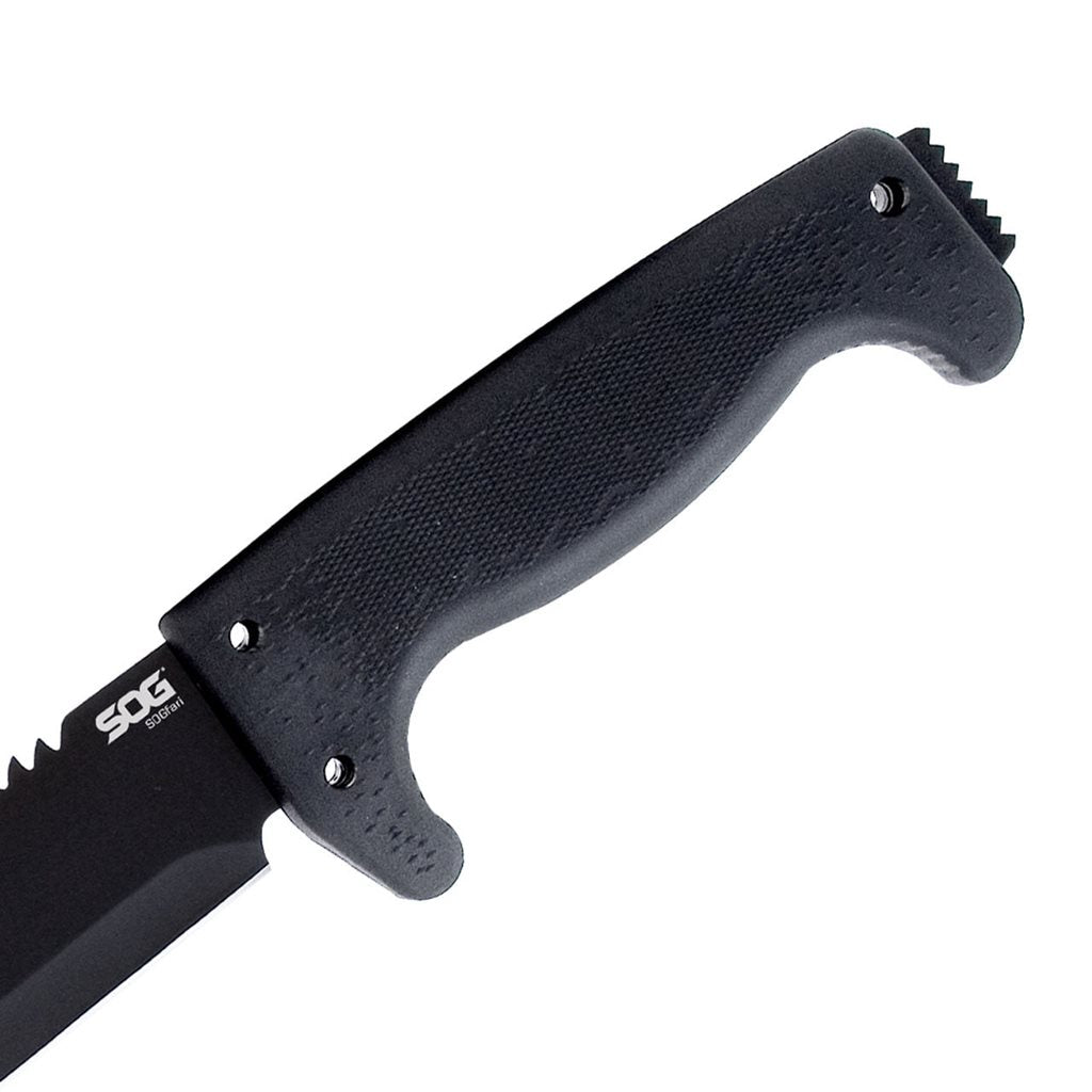 Machete SOGfari 33 cm con funda de nailon negra