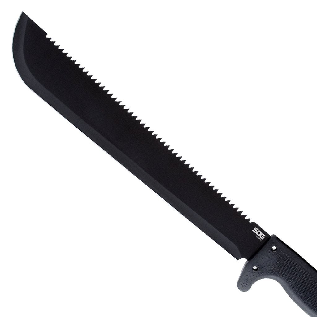 Machete SOGfari 33 cm con funda de nailon negra