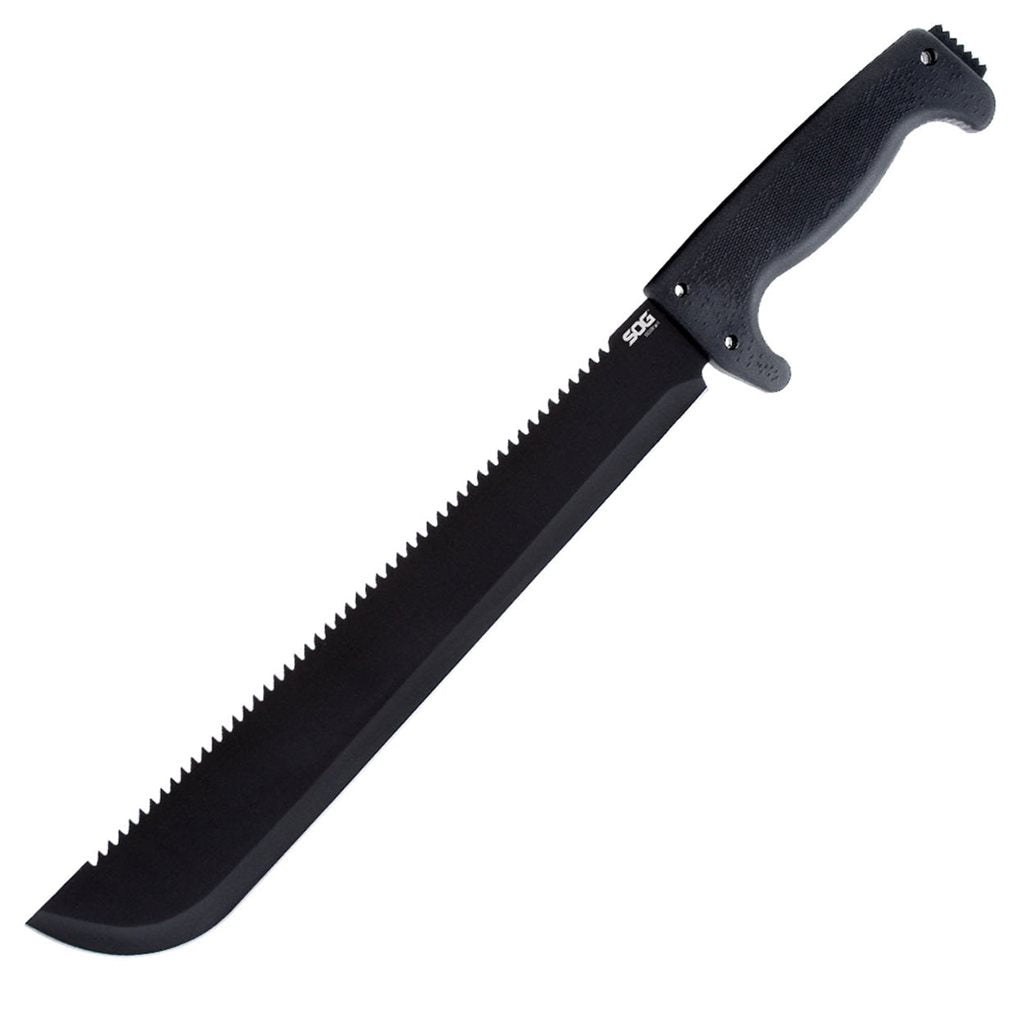 Machete SOGfari 33 cm con funda de nailon negra