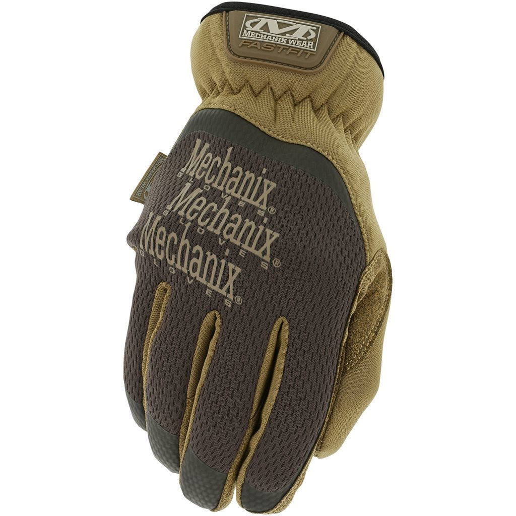 Guantes FASTFIT marrón, diseño FastFit, guantes certificados como equipo de protección