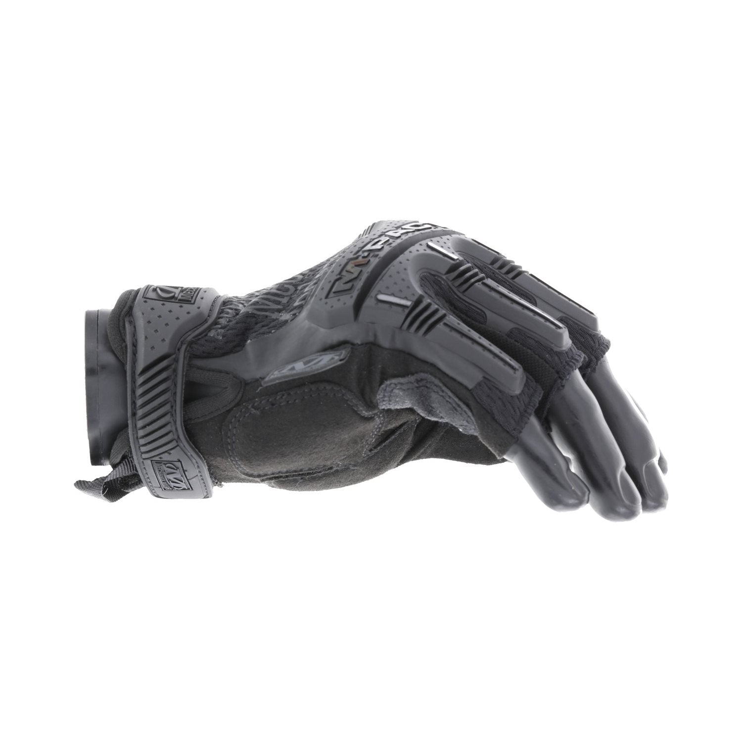 Guantes Mechanix M-Pact sin dedos, color negro