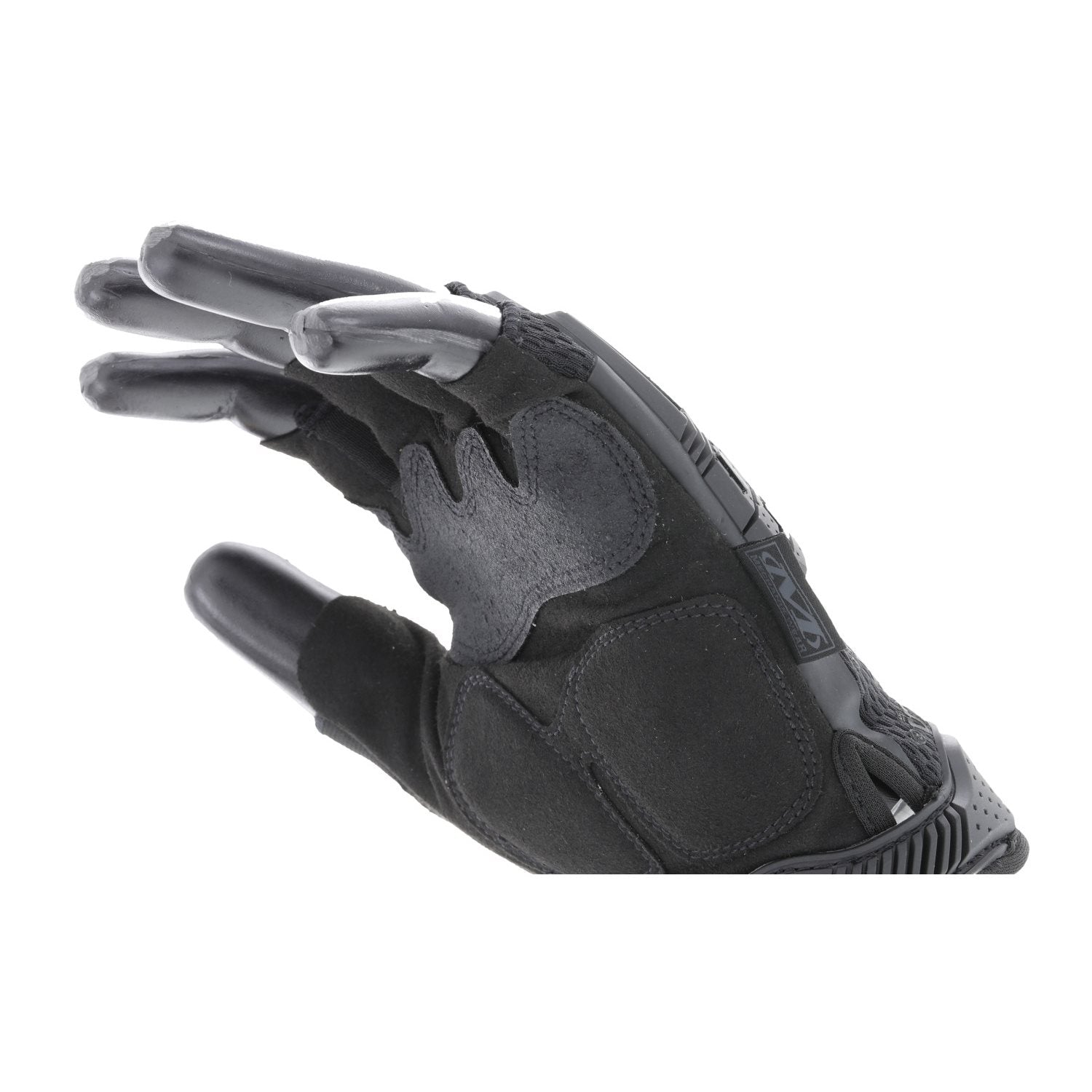 Guantes Mechanix M-Pact sin dedos, color negro