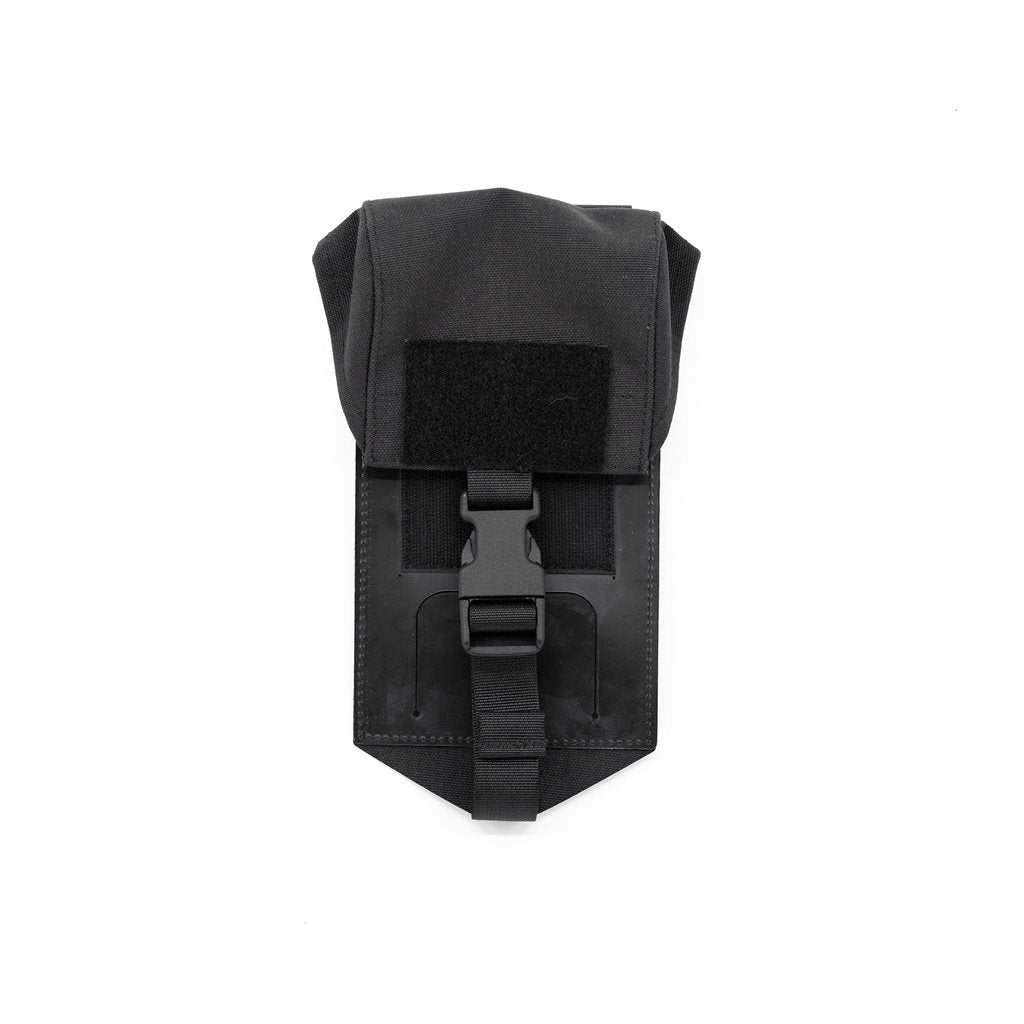 Plataforma trasera IFAK SF Demon negra, vista del producto (MG-112-BK)