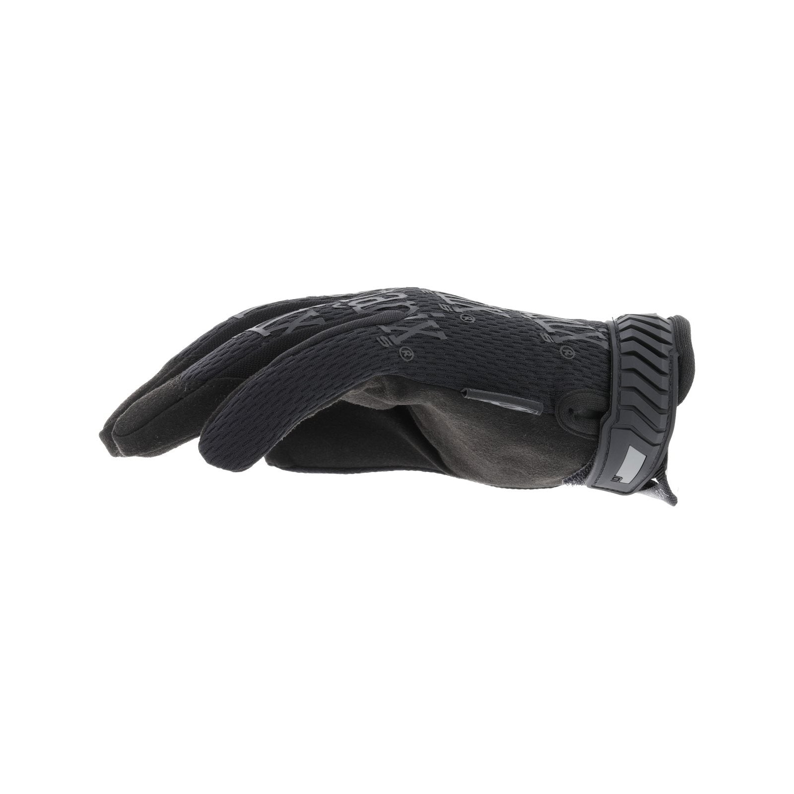 Guantes Mechanix Original Covert negros, palma en Clarino y parte superior en Spandex