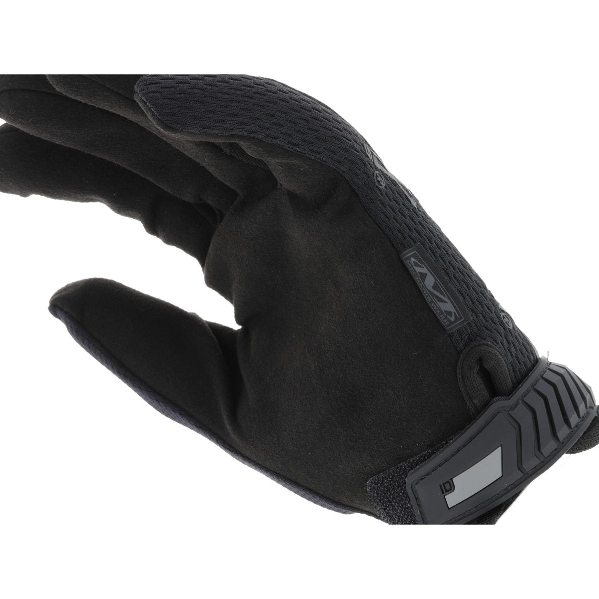 Guantes Mechanix Original Covert negros, palma en Clarino y parte superior en Spandex