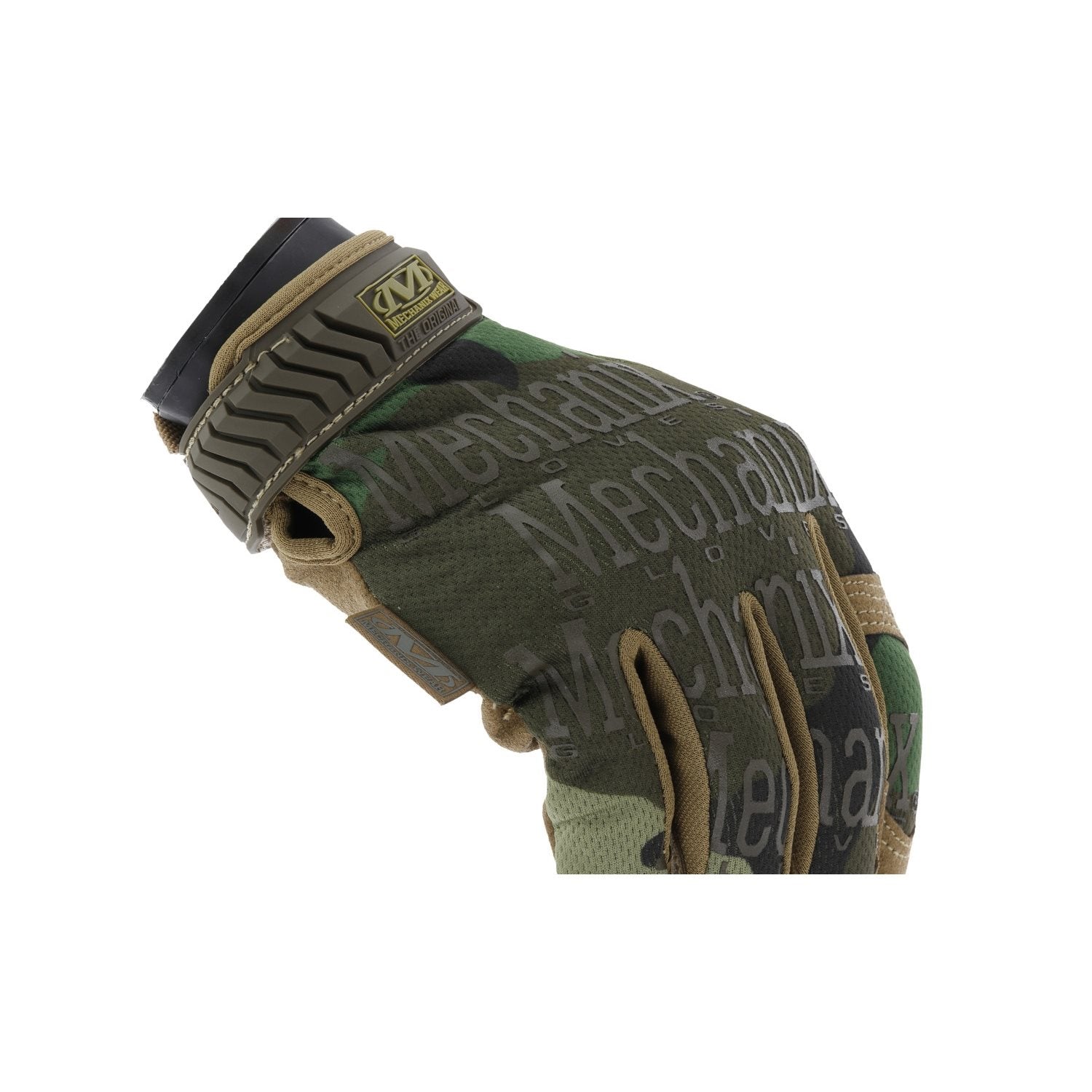 Guantes MECHANIX ORIGINA WOODAND, palma de piel sintética Clarino y parte superior en Spandex