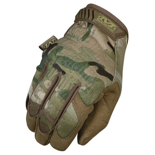 Guantes MECHANIX ORIGINA, palma en piel sintética Clarino, dorso en Spandex y entre dedos en Lycra