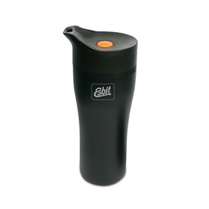 Taza térmica de acero inoxidable negra MG375S