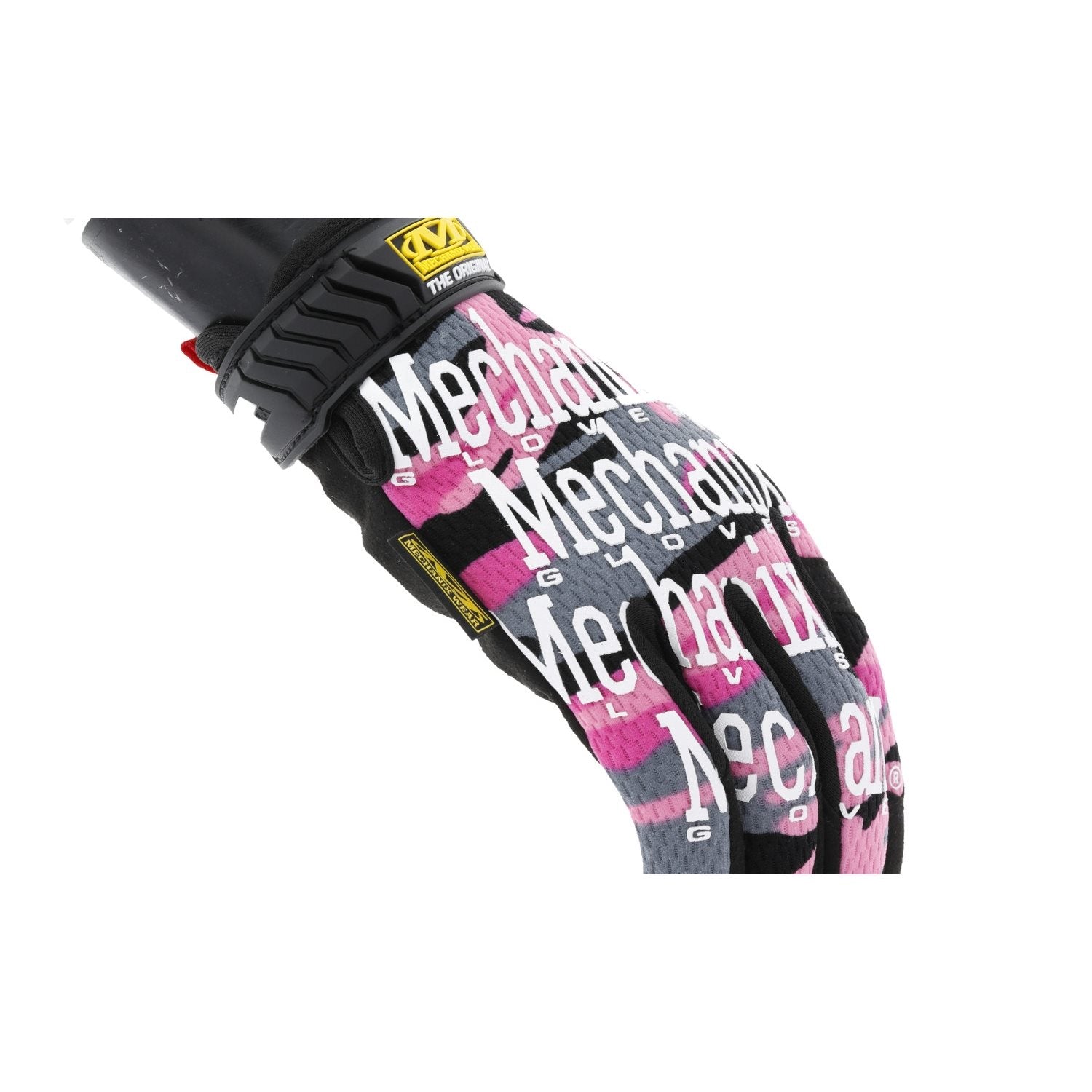 Guantes Mechanix Original Pink Camo para mujer - camuflaje rosa