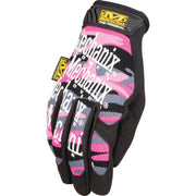 Guantes Mechanix Original Pink Camo para mujer - camuflaje rosa